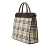 Secondhand Burberry House Check Canvas Convertible Tote