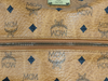 MCM Visetos Handbag Canvas and Leather