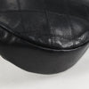 Secondhand Chanel Logo CC Black Leather Bag
