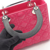 Secondhand Dior Lady Pink Leather Bag