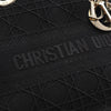 Secondhand Dior Lady D-Light Black Canvas Bag