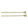 Secondhand Dior CD Gold Metal Jewelry