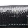 Secondhand Prada Card case Black Leather Accessories