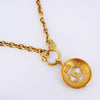 Secondhand Chanel Coco Mark Gold Plated Jewelry