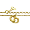 Secondhand Dior CD Gold Plated Jewelry