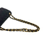 Secondhand Chanel Timeless 23 Navy Leather Bag