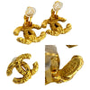 Secondhand Chanel Coco Mark Gold Plated Jewelry