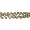 Secondhand Chanel Coco Mark White Gold Plated Jewelry