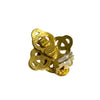 Secondhand Chanel Coco Mark Gold Plated Jewelry
