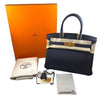 Secondhand Hermès Birkin 30 Navy Leather Bag
