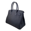 Secondhand Hermès Birkin 30 Navy Leather Bag