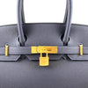 Secondhand Hermès Birkin 30 Navy Leather Bag