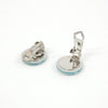 Secondhand Chanel Coco Mark Blue Plastic Jewelry