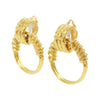 Secondhand Chanel Coco Mark Gold Plated Jewelry