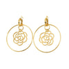 Secondhand Chanel Camellia Gold Yellow Jewelry