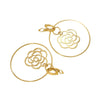 Secondhand Chanel Camellia Gold Yellow Jewelry