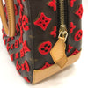 Secondhand Louis Vuitton Deauville Red Canvas Bag
