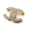 Secondhand Chanel Logo CC Gold Plated Jewelry