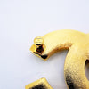 Secondhand Chanel Logo CC Gold Plated Jewelry