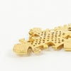 Secondhand Chanel Coco Mark Gold Plated Jewelry