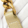 Secondhand Chanel Boy Beige Leather Bag