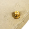 Secondhand Chanel Boy Beige Leather Bag