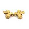 Secondhand Chanel Clover Gold Plated Jewelry