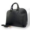 Secondhand Louis Vuitton Alma Black Leather Bag