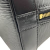 Secondhand Louis Vuitton Alma Black Leather Bag