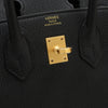 Secondhand Hermès Birkin 25 Black Leather Bag