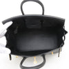 Secondhand Hermès Birkin 25 Black Leather Bag
