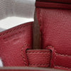 Secondhand Hermès Birkin 25 Red Leather Bag