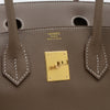 Secondhand Hermès Birkin 30 Gray Leather Bag