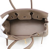 Secondhand Hermès Birkin 30 Gray Leather Bag