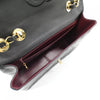 Secondhand Chanel Single flap Black Leather Bag