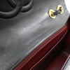Secondhand Chanel Single flap Black Leather Bag