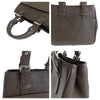 Secondhand Burberry Fourre tout Brown Leather Bag