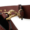 Secondhand Versace Medusa Burgundy Leather Bag
