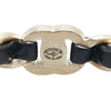 Secondhand Chanel Coco Mark Black Leather Jewelry