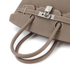 Secondhand Hermès Birkin 35 Gray Leather Bag