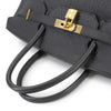 Secondhand Hermès Birkin 40 Black Leather Bag