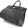 Secondhand Hermès Birkin 40 Black Leather Bag