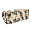Secondhand Burberry Nova Check Beige Canvas, Leather Bag
