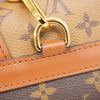 Secondhand Louis Vuitton Dauphine Brown Canvas Bag