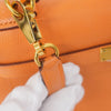 Secondhand Hermès Kelly 28 Orange Leather Bag
