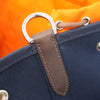 Secondhand Hermès Groom Navy Canvas Bag