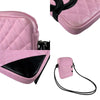 Secondhand Chanel Cambon line Pink Leather Bag