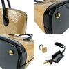 Secondhand Louis Vuitton Lockit Beige Patent Leather Bag