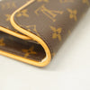 Secondhand Louis Vuitton Felicie Brown Canvas Bag