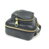 Secondhand Louis Vuitton Utility Black Leather Bag